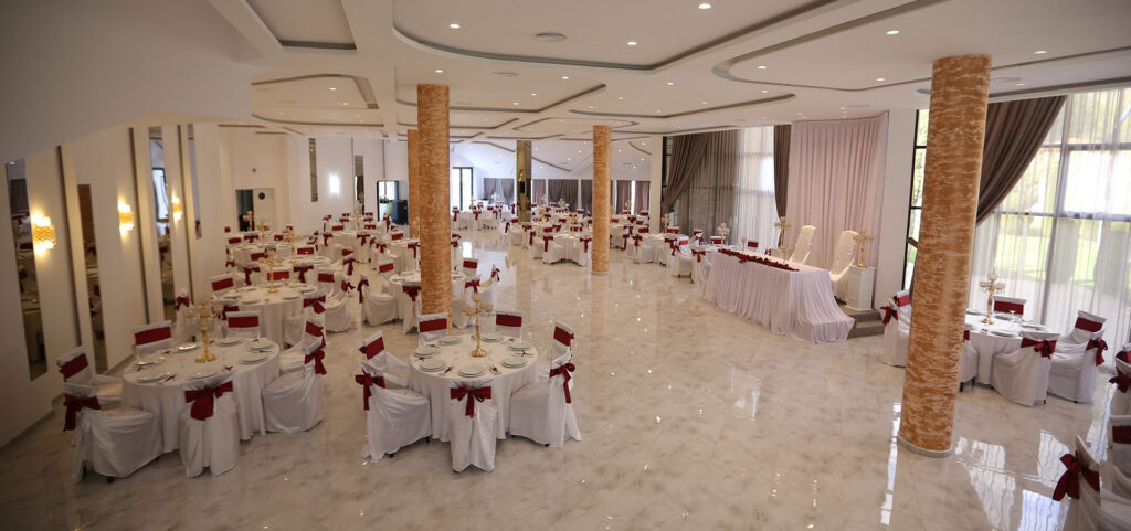 Resort Planet Gjilan, der Hochzeitssaal